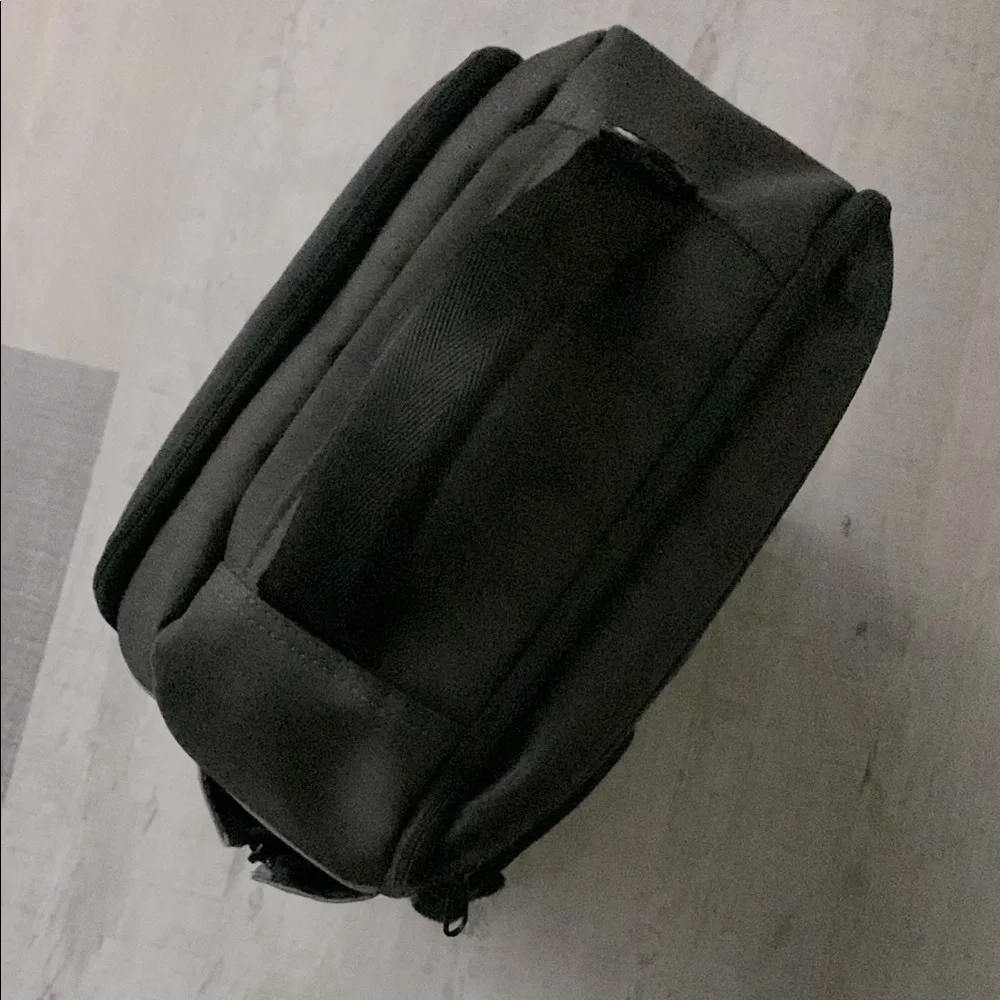 Standard Luggage Co. The Daily Backpack Black and Gray Convertible work/travel
